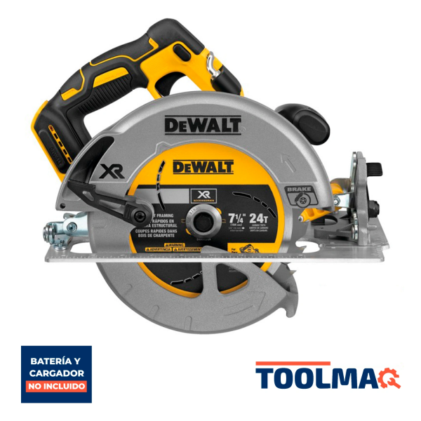 Sierra Circular 7 1/4" 20V Xr 5500 Rpm Baretool Dewalt DCS570B 
