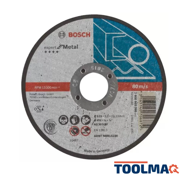 Disco Corte Expert for Metal 115X3.0 (Recto) 2608.603.395-000 