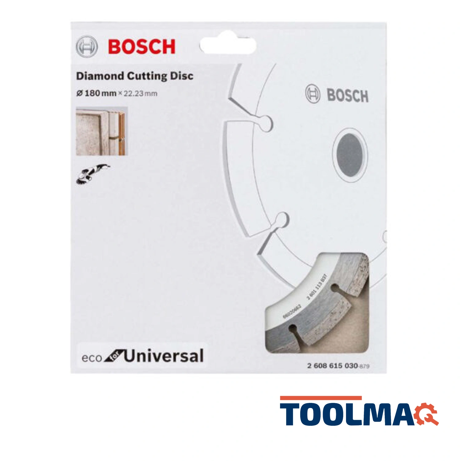 Disco Diamantado 7” Eco Bosch 2608.615.030-000 