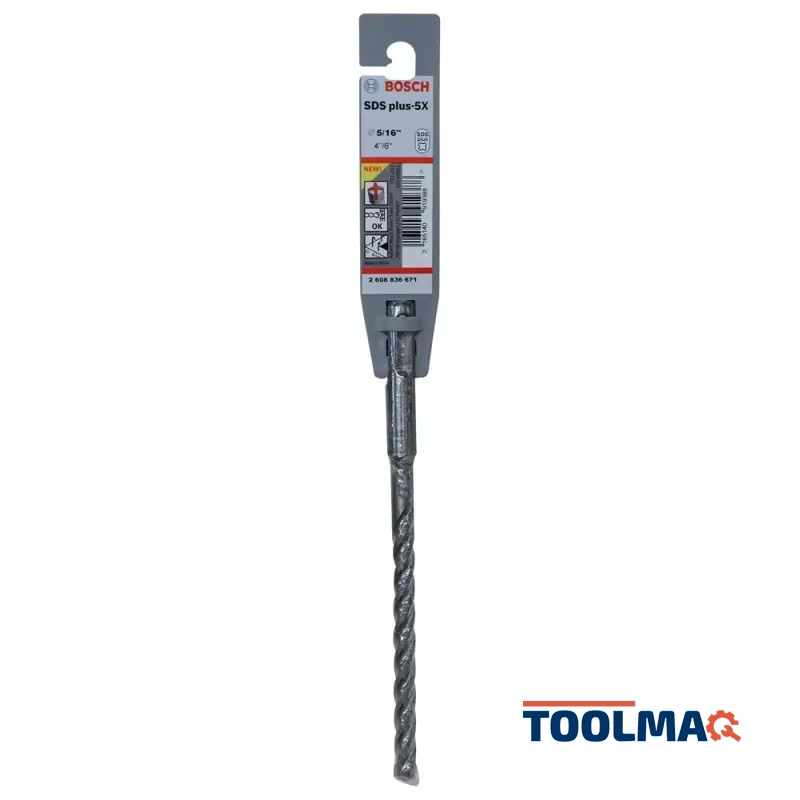 Broca SDS Plus 5X - 5/16"x4"x6" Bosch 2608.836.671-000 