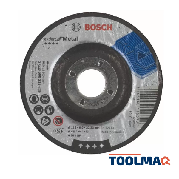 Disco Abrasivo Desbaste Expert for Metal 115X6.0 (Deprimido) 2608.600.218-000 