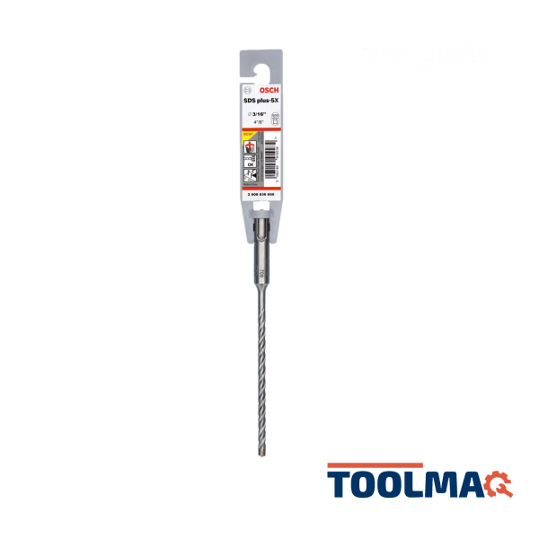 Broca SDS Plus-5X 4.8mm - 3/16"X4"X6"  2608.836.656-000