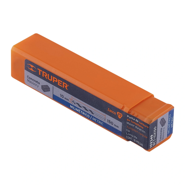 Broca para concreto 10 x 150 mm, Truper 102349