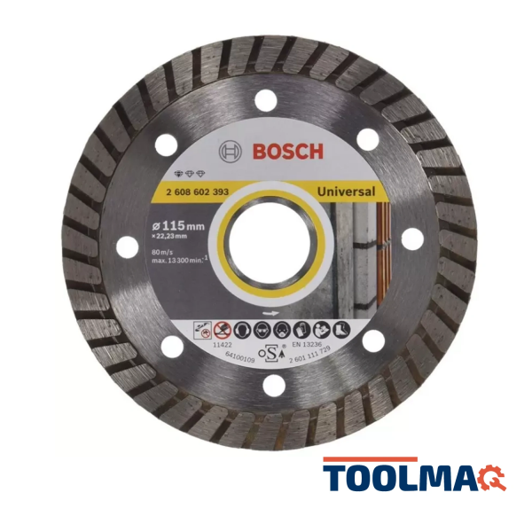Disco Professional Universal Turbo Construcción + Metal 4-1/2” 2608.602.393-000 