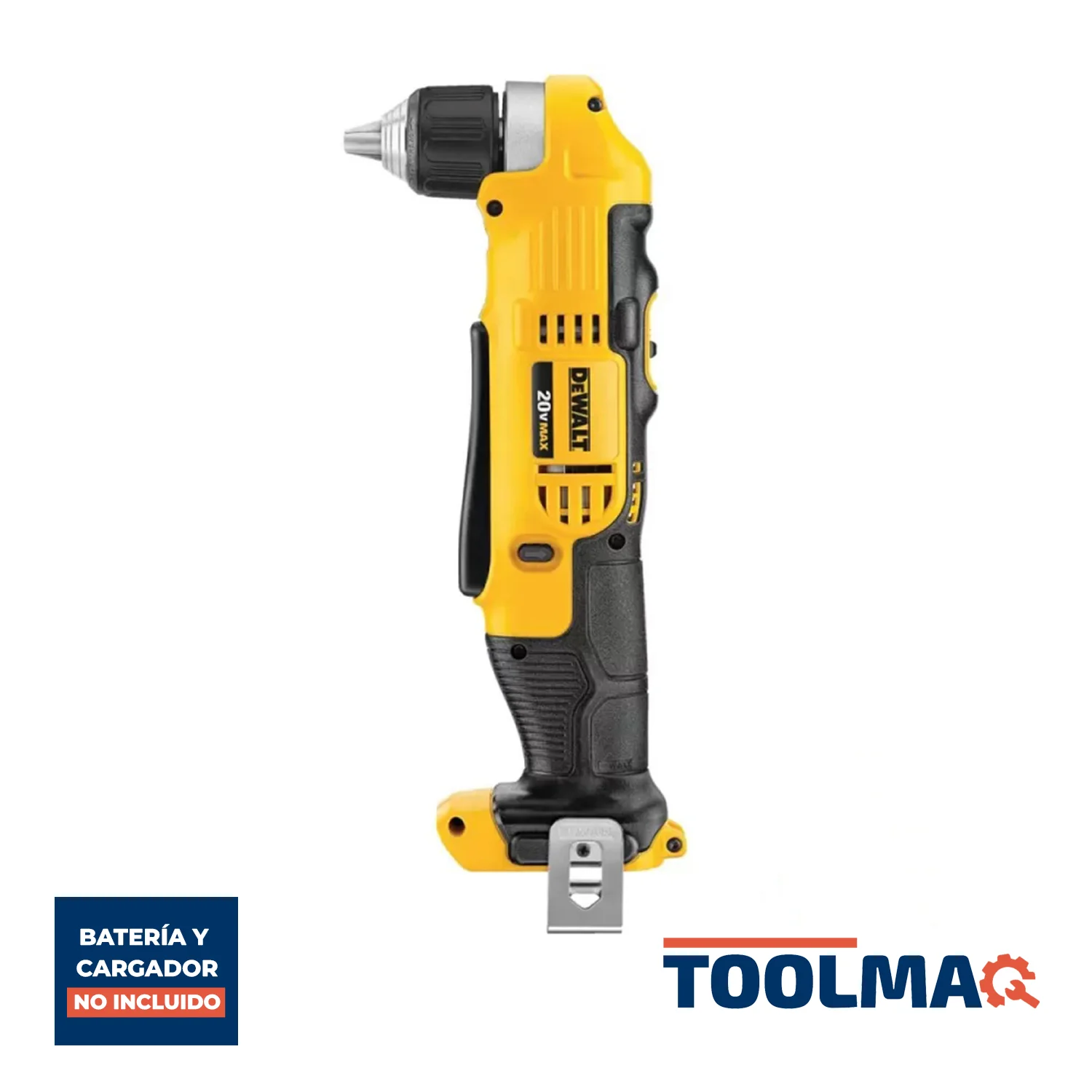 Taladro Atornillador Angular 3/8" 20V Baretool Dewalt DCD740B