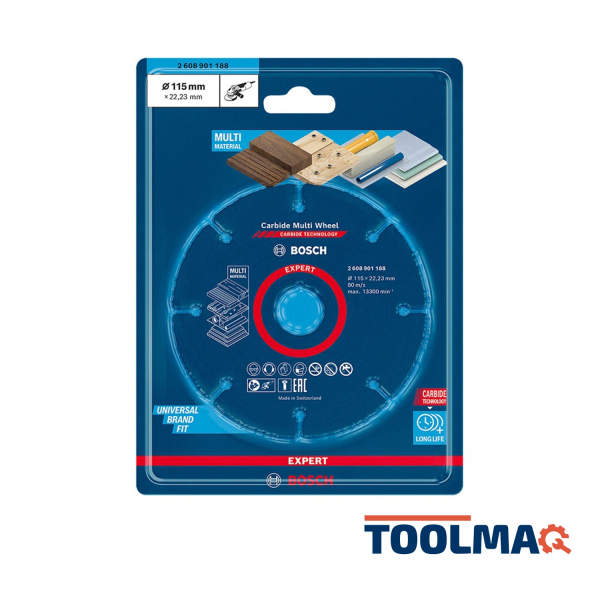 Disco Diamantado 4 ½” Expert Multimaterial Bosch 2608.901.188-000 