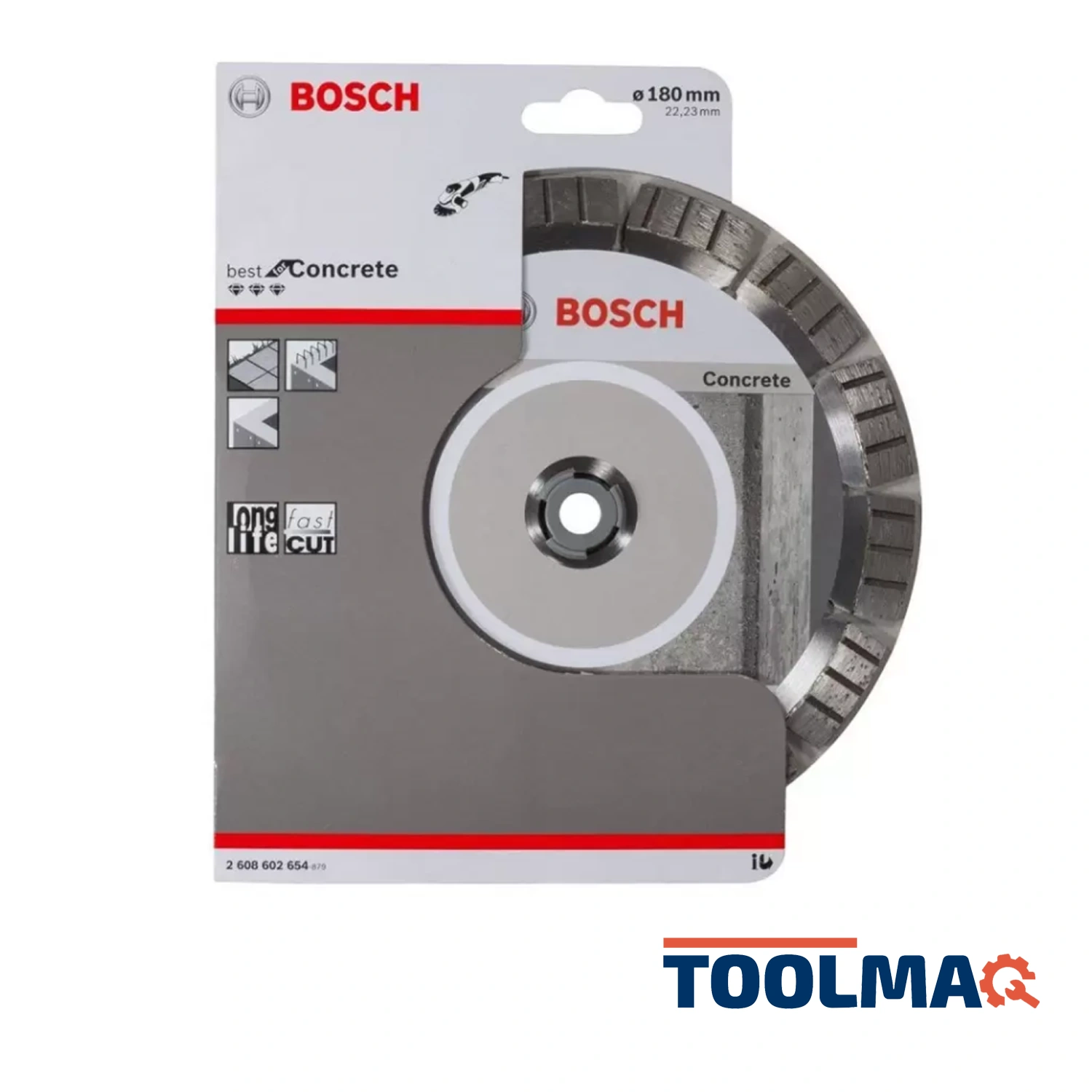 Disco Best para Hormigón Duro y Hormigón Armado 7” 2608.602.654-000