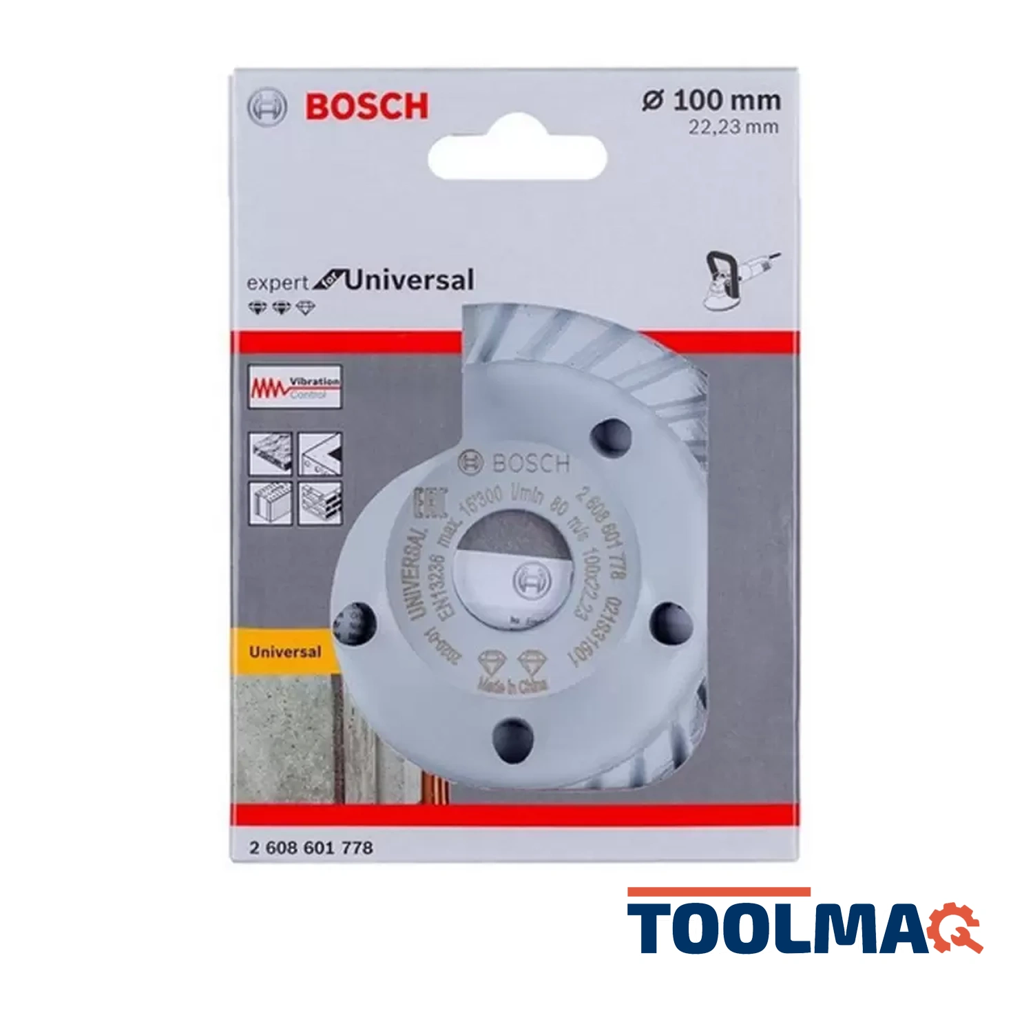 Vaso Diamantado Expert for Concrete Segmentado 110 x 22,23 mm 2608.601.778-000 