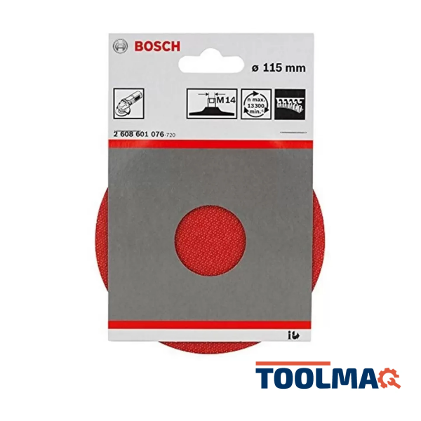 Plato Velcro de 115 mm 5 M 14" 2608.601.076-000 