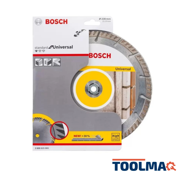 Disco Professional" Universal Segmentado Construccion + Metal 9" 2608.615.065-000 