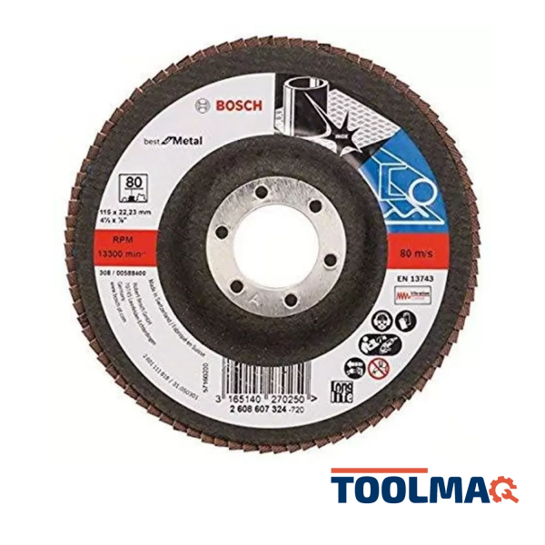 Disco Flap Best for Metal 4.5" Grano 60 Plano 2608.607.323-000 
