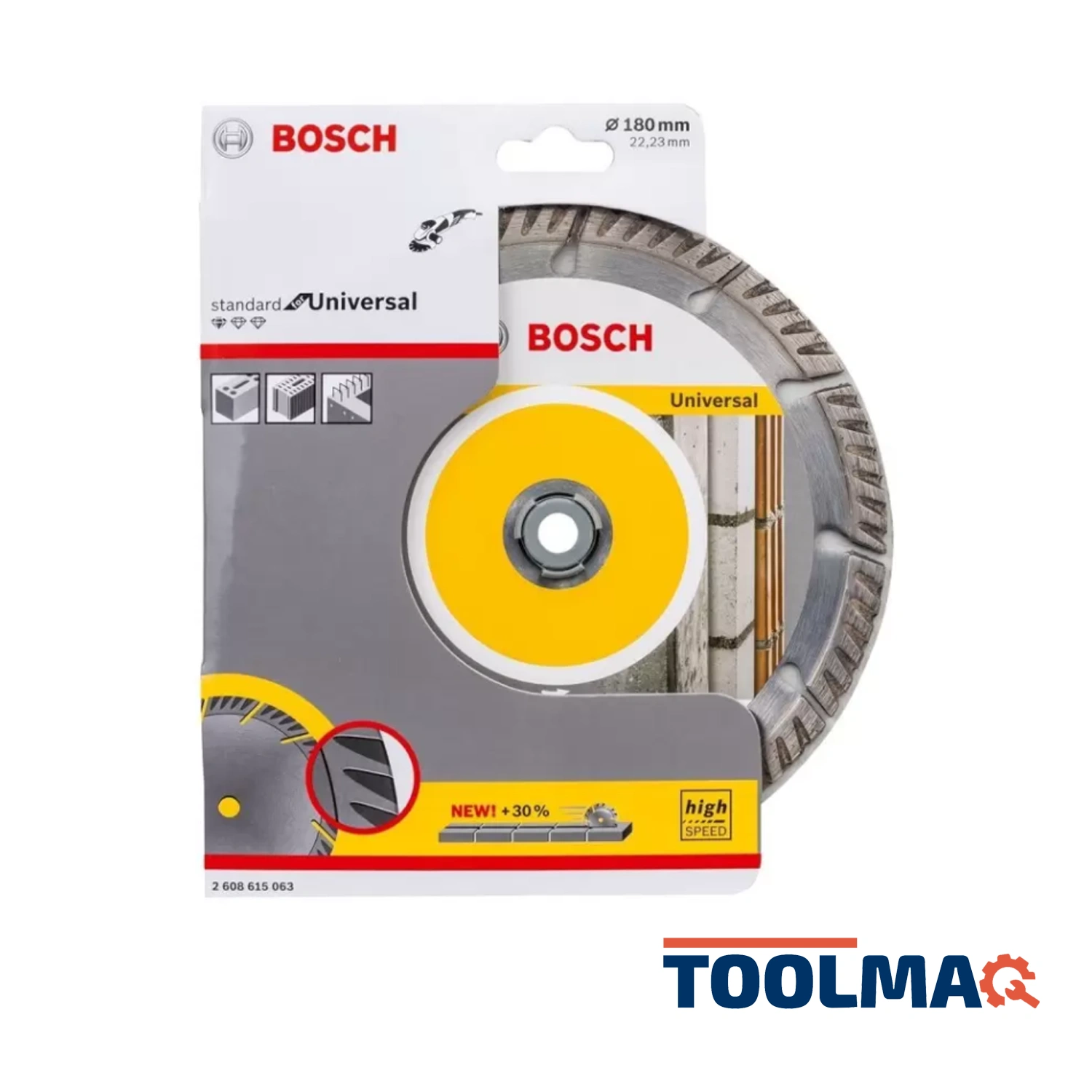 Disco Professional" Universal Segmentado Construcción + Metal 7" 2608.615.063-000 
