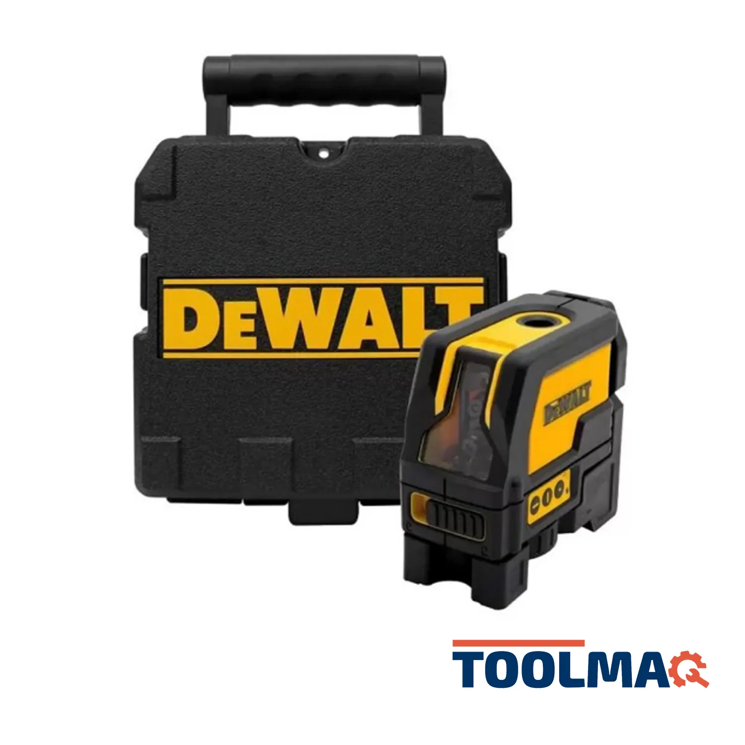 Nivel Láser Cruz y Punto de Plomada Luz Roja 50 Mts Dewalt DW0822