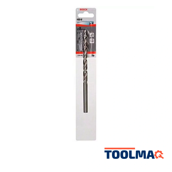 Broca Metal HSS-G 8.0X117mm 1Unid Bosch 2608.595.037-000
