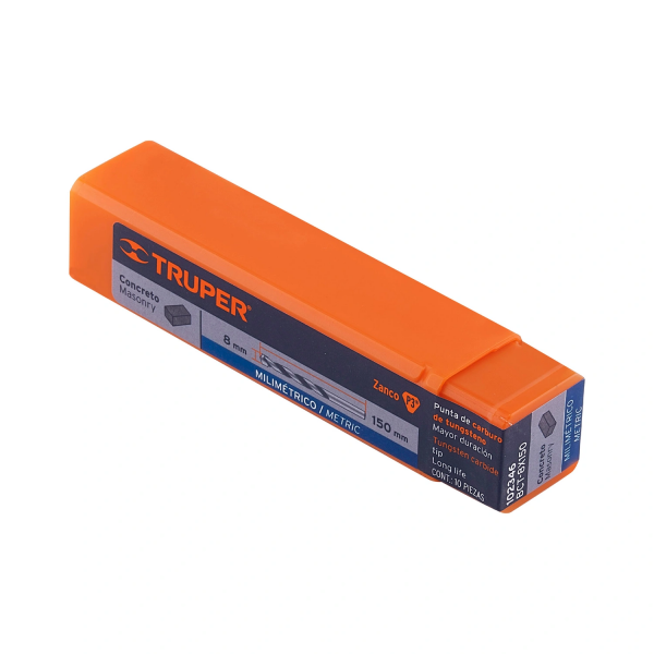 Broca para concreto 8 x 150 mm, Truper 102346
